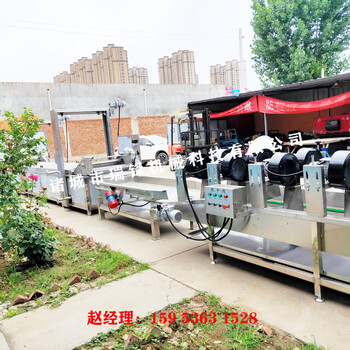 素肉油炸機(jī)豆干油炸機(jī)油條油炸機(jī)煎餅果子薄脆油炸機(jī)