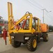 淄博公路护栏打桩机公路护栏打桩机招商高效率公路护栏打桩机