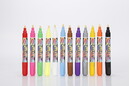 厂家直销马卡龙色液体粉笔记号笔8种颜无尘环保可擦笔