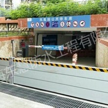 上海静安地下车库防汛挡水板街道大门挡水板安装
