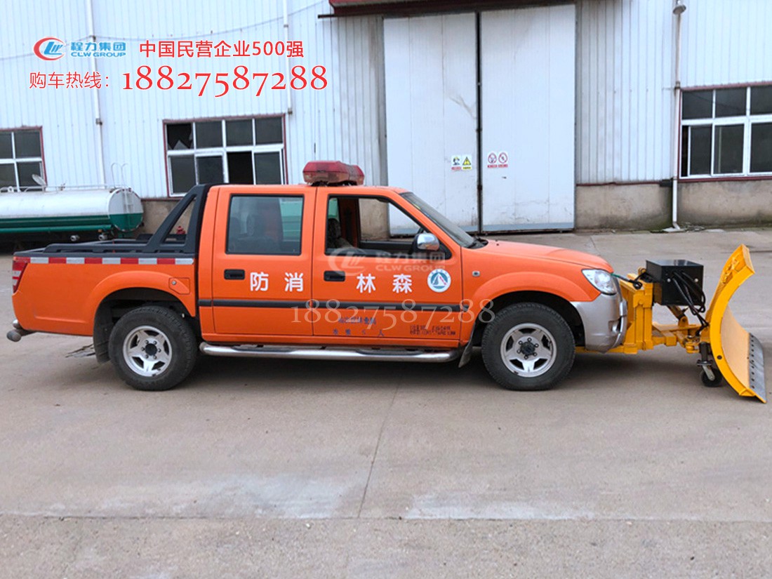 贵州黔南三都水族自治东风多利卡压缩垃圾车加装雪铲雪滚互换定制