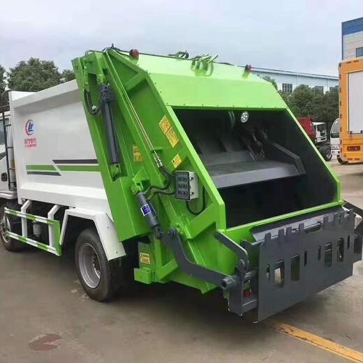 新中绿挂桶压缩垃圾车出售