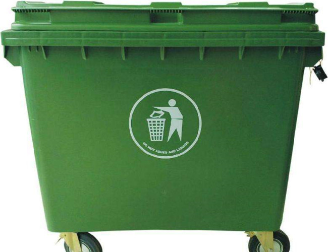 塑料环保果皮垃圾桶单价
