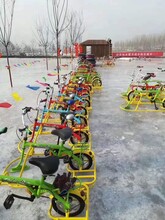 雪地自行车冰上户外运动冰车冬季滑冰滑雪车山东驰胜