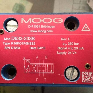 穆格MOOGD634直动式电液伺服阀价格图片4