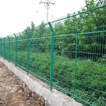桥梁防抛网养殖圈地护栏网绿色浸塑安全防护网河南护栏网厂家