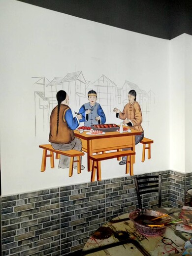 上海青浦墙画设计墙绘设计公司