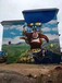 溫州新農村墻畫涂鴉彩繪,把平凡村落變成童話世界