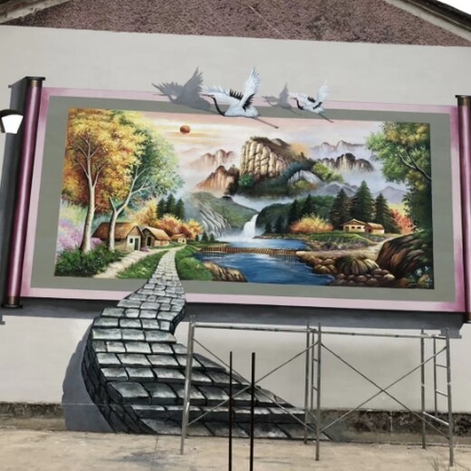 新农村美丽乡村彩绘墙绘工作室公司