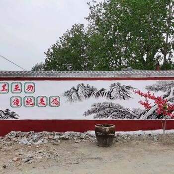 湖南岳阳岳阳县设计农村彩绘墙画壁画涂鸦
