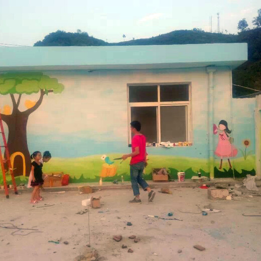乐清市幼儿园楼体墙绘彩绘设计中心