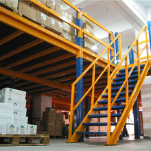 陕西省钢平台货架、专用仓储货架、厂家生产可定制、上下存取