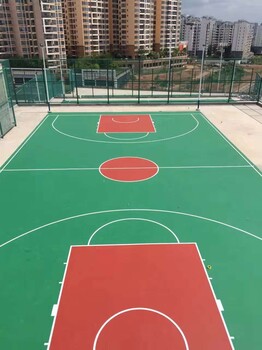 南寧市硅PU籃球場多少錢一個平方