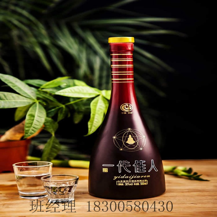 河南信阳瑞升玻璃酒瓶厂家玻璃酒瓶灌装