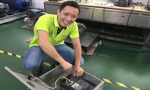 广东皮鞋厂三肯11KW变频器维修-三肯变频器维修