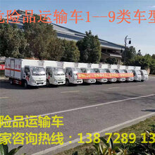 专用乙醇厢式运输车配置介绍图片