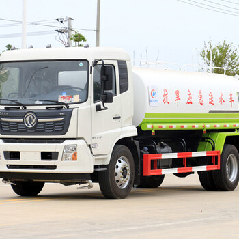 东风天锦国六康明斯210马力洒水车