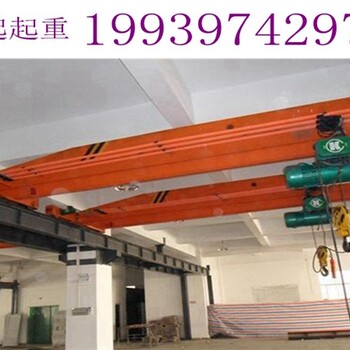 黑龍江大慶電廠低凈空行車廠家HD型電動行車