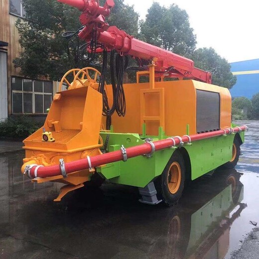 广西南宁液压湿喷台车遥控湿喷台车