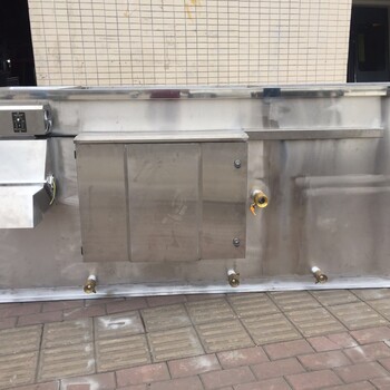 荔湾区厨房全自动油水分离器，带自动排渣和后置提升