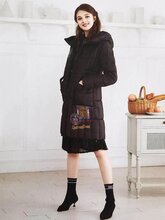 宝莱国际品牌羽绒服时尚大码女装批发工厂直销淘宝直播货源图片