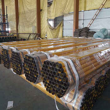 鸿兴皓达生产煤改气涂塑钢管天然气涂塑钢管黄色涂塑钢管欢迎来电