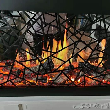 河北全息幕影壁爐報價