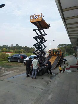 海珠高空油漆升降平臺(tái)出租升降臺(tái)租賃