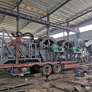 石粉洗砂機(jī)福建莆田移動式洗砂機(jī)械設(shè)備億通廠家