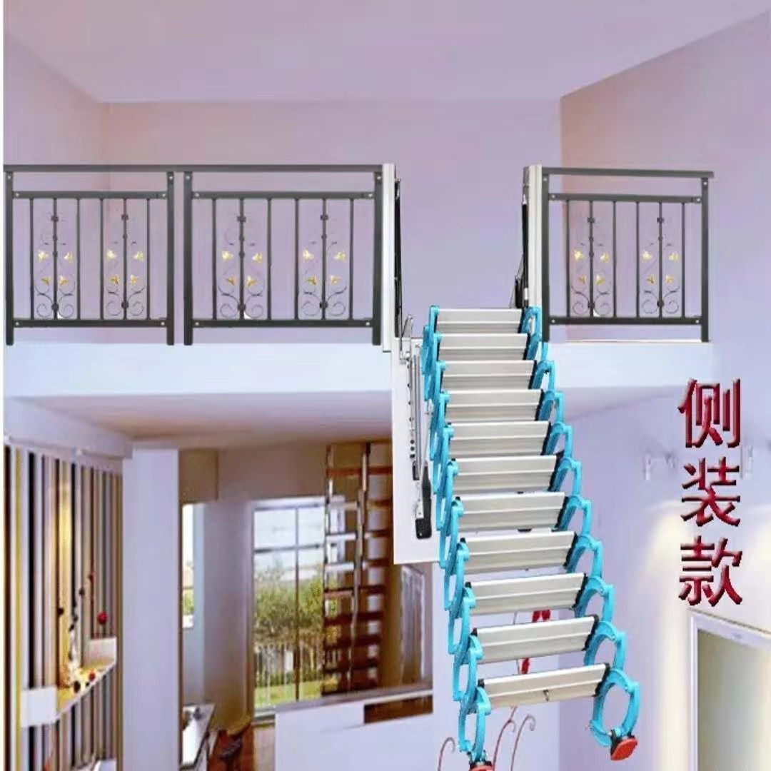 乾县伸缩电动楼梯提供安装服务