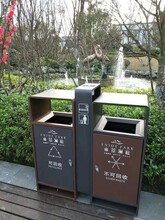 四川户外垃圾桶不锈钢果皮箱分类垃圾箱