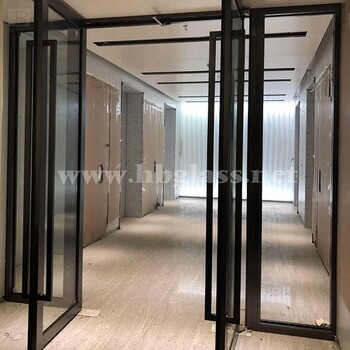 菏泽市常闭式闭门器防火玻璃门定制安装施工