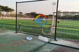 厂家学校体育场球场围网隔离围栏包塑pvc勾花网