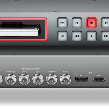 HyperDeckStudio高速固态硬盘的广播级录机