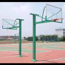 户外篮球架成人标准室外地埋方管加强固定篮球架