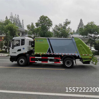 新疆吐魯番地區(qū)10方掛桶壓縮垃圾車廠家直銷