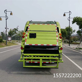 吉林延邊10方后裝壓縮式垃圾車價格