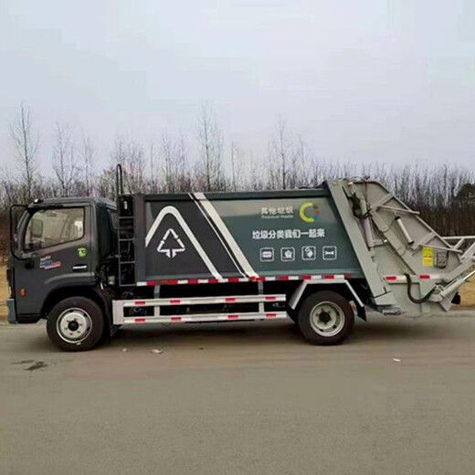 西藏阿里后双桥后装压缩垃圾车厂家报价