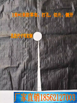 打孔黑色防草布_PE防草布_防草布一畝地價(jià)格_可以加工