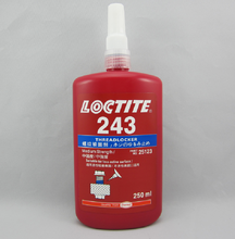 正品乐泰243胶水螺纹锁固剂耐机油中强度243价格272用途
