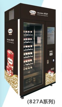 中亚机械无人链板式冰淇淋无人售卖机