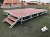 快速组装铝合金舞台选炫酷舞台桁架李雪50平米舞台2个人30分钟组装完成