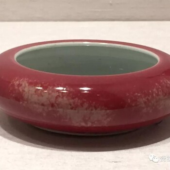 鑒定，私下拍賣鑒定編輯瓷器鑒定出手，豇豆紅釉，官窯豇豆紅器狀、顏彩