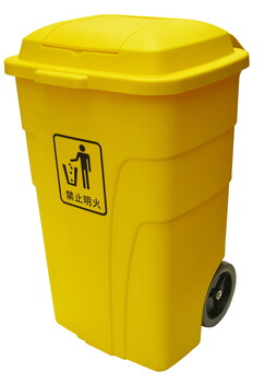 成都-塑料240L垃圾桶移动垃圾传桶厂家