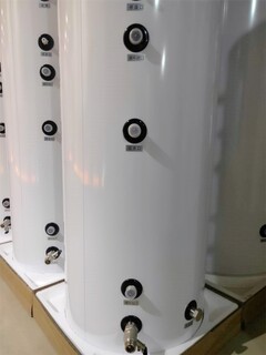 供应重庆市壁挂炉盘管换热水箱不锈钢储热承压水箱供应商图片6