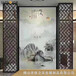 杭州简约时尚现代屏风方管焊接不锈钢屏风