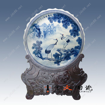 景德鎮(zhèn)陶瓷大盤大瓷盤大件裝飾盤