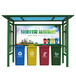 新乡垃圾分类箱优点设计合理,垃圾分类回收亭