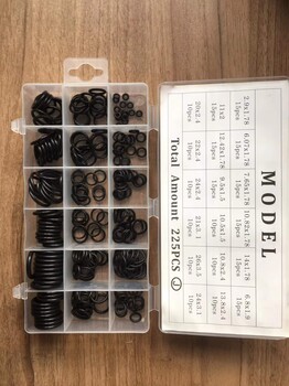 恒瑞鑫進口耐磨損O型圈修理盒水磨無飛邊