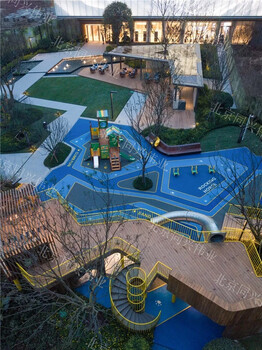 社区公园游乐设施户外不锈钢滑梯木质拓展组合滑梯儿童圆盘秋千架